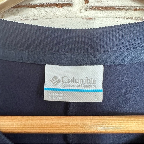 Columbia trail tech midlayer crew neck sweatshirt size large - Picture 2 of 7